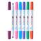 12 Packs: 6 ct. (72 total) Tulip® Graffiti Fabric Markers™ Bright